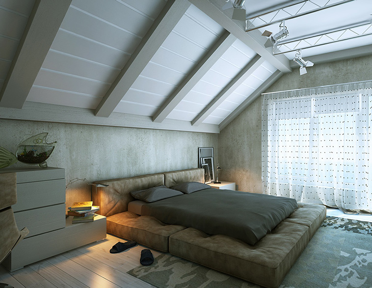 attic bedroom