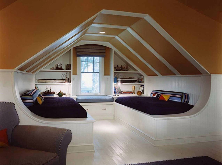attic bedroom
