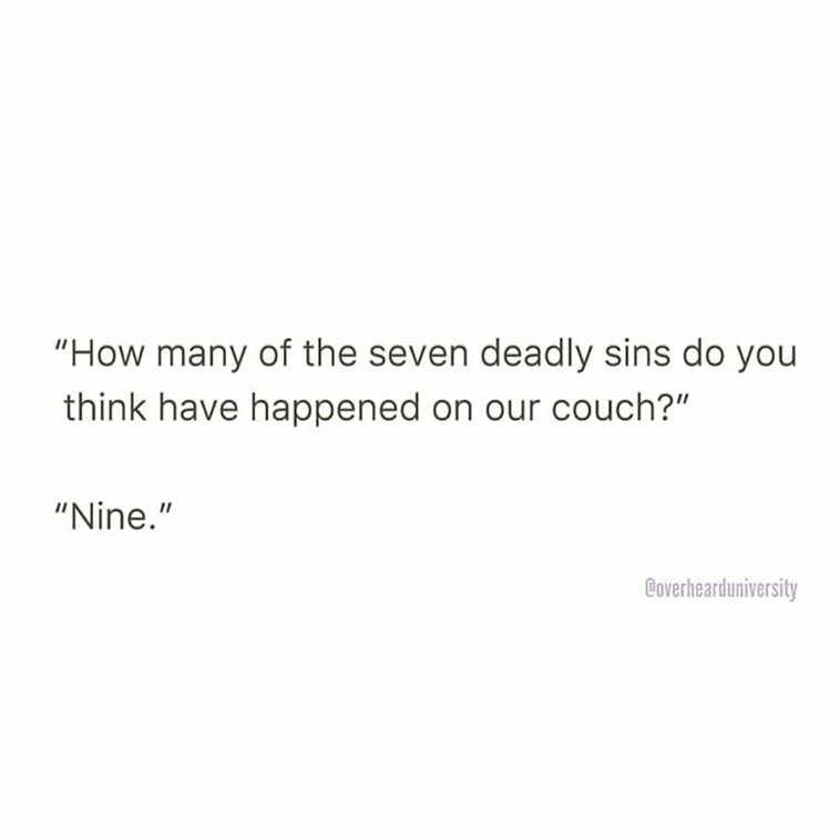 overheard in university
