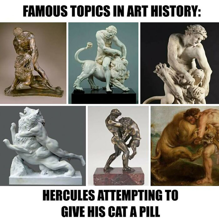 classical art memes