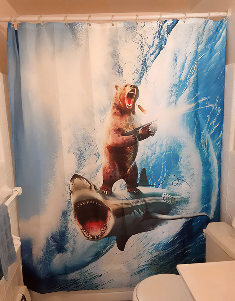 shower curtains