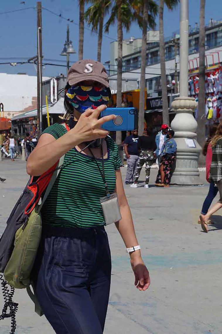 wearing mask