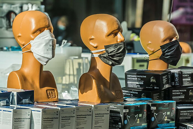 wearing mask