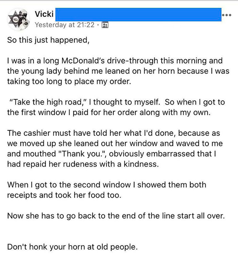 justice served