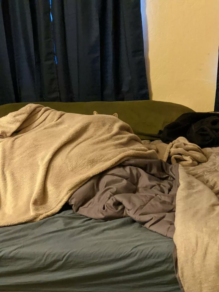 hiding