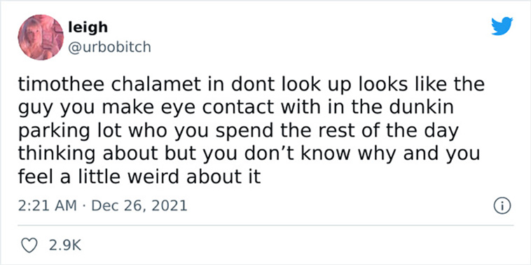 don't look up