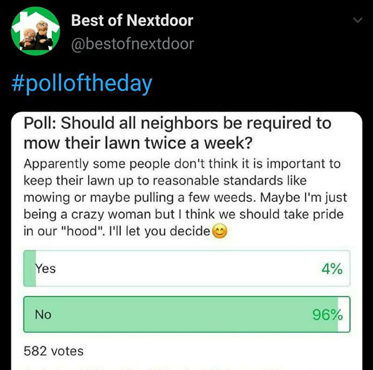 next door