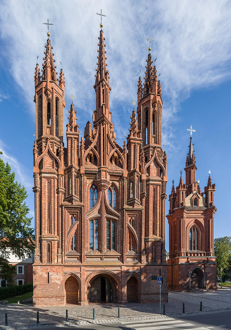 St. Anne in Vilnius, Lithuania 