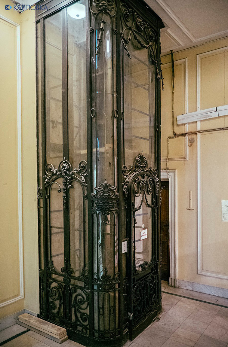 Vintage Elevator St Petersburg