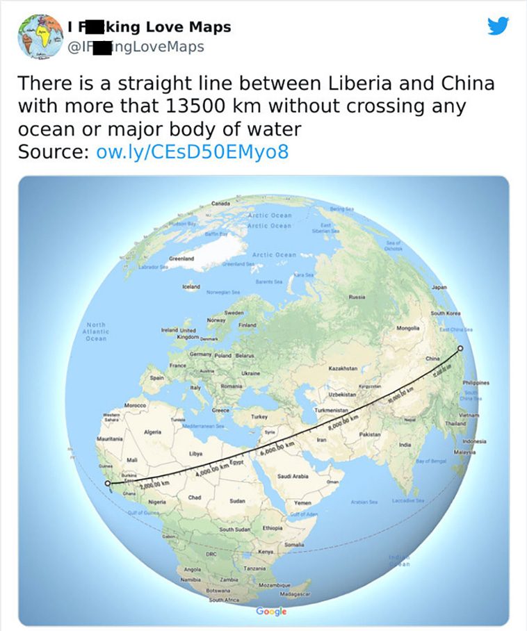 interesting maps