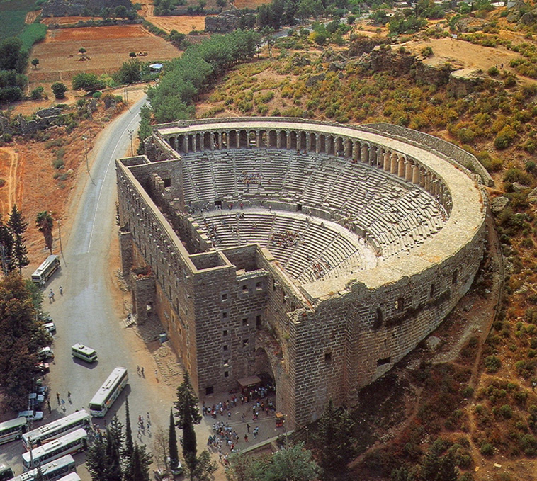 aspendos ancient theater