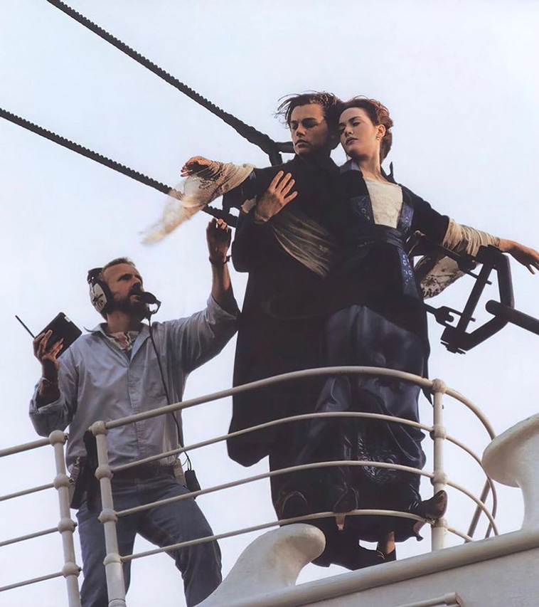 behind the scenes of Titanic