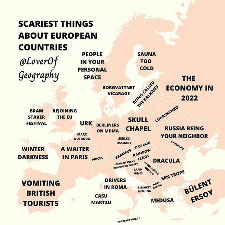 unusual maps