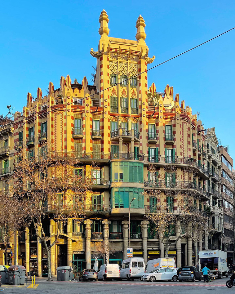 buildings in Barcelona