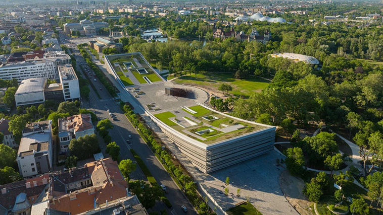 The New Museum of Ethnography in City Park, Budapest
