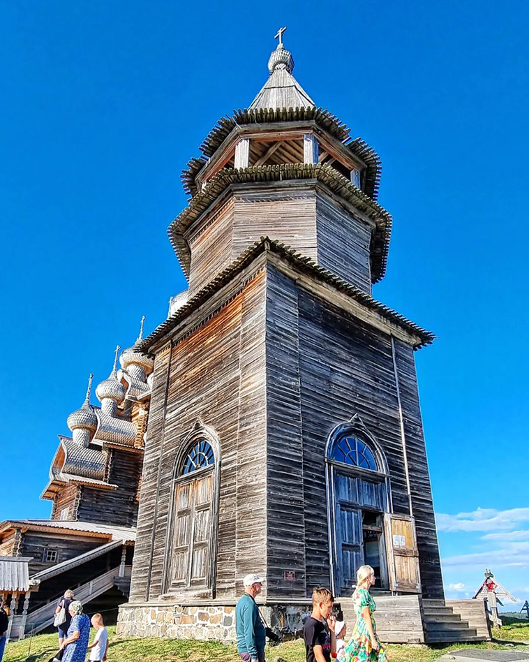 The Bell Tower in Kizhi Pogost