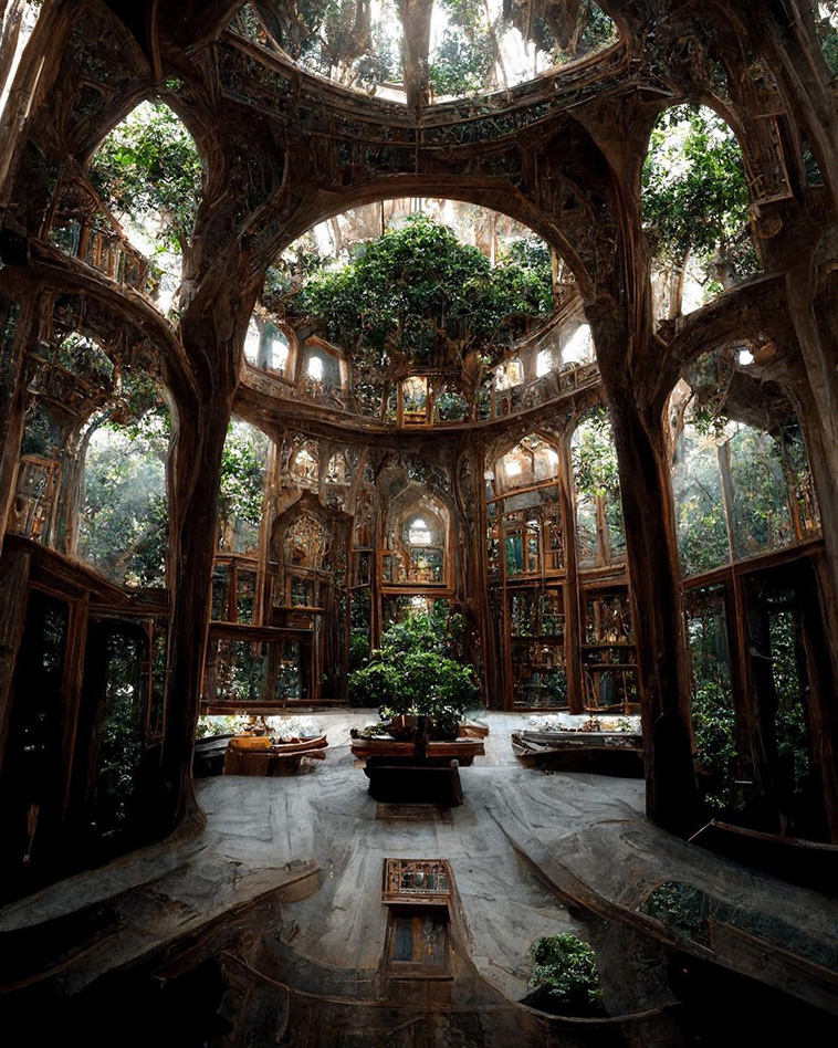 Persian Architecture inspired concept