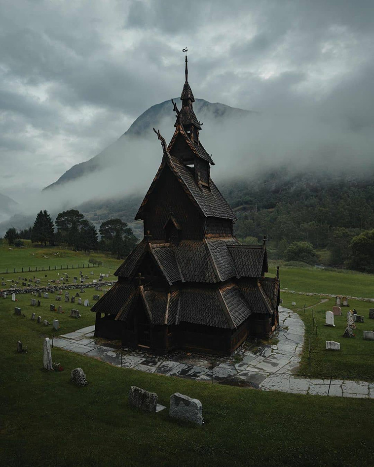 Stunning Medieval Norwegian Stave Churches