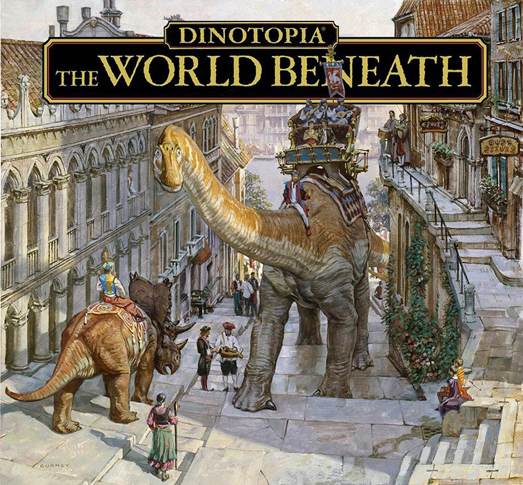 cover of Dinotopia: the World Beneath