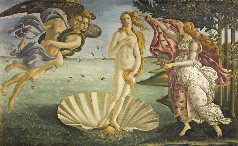 The Birth of Venus by Botticelli