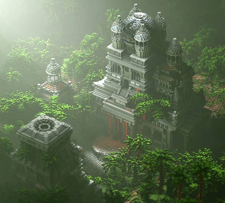 Dschungel Temple