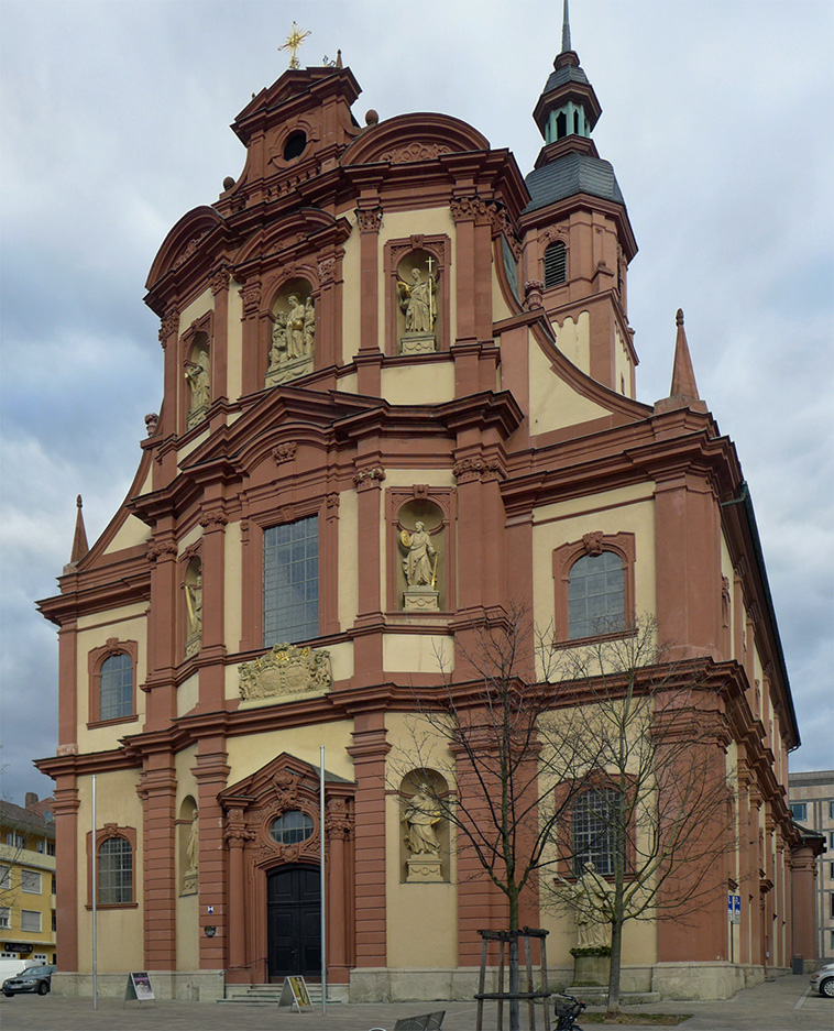 St. Peter's Church in Würzburg by Balthasar Neumann