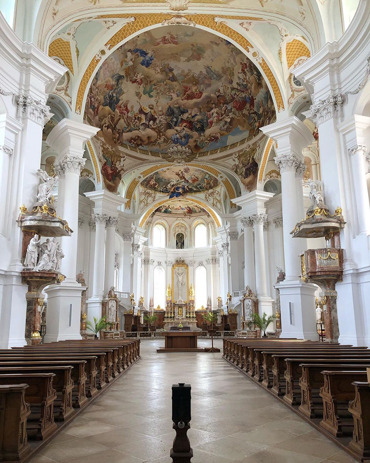 Neresheim Abbey interior