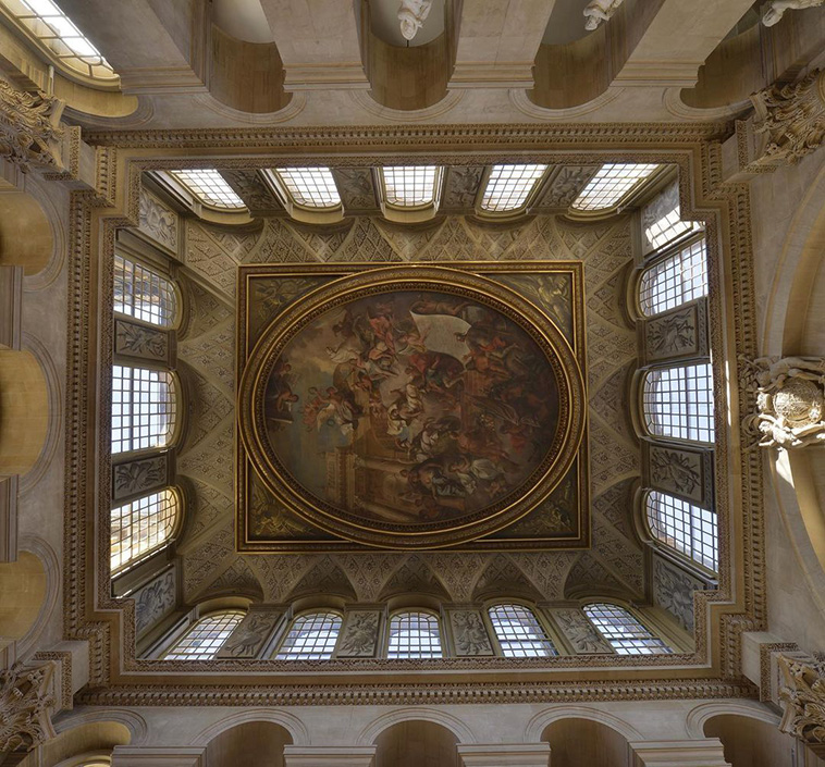 Blenheim Palace, baroque ceilings