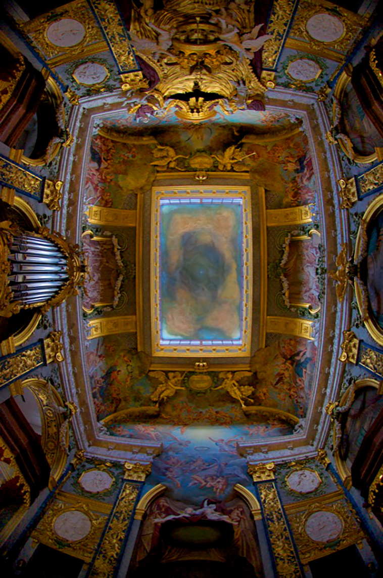 Charlottenburg palace baroque ceilings