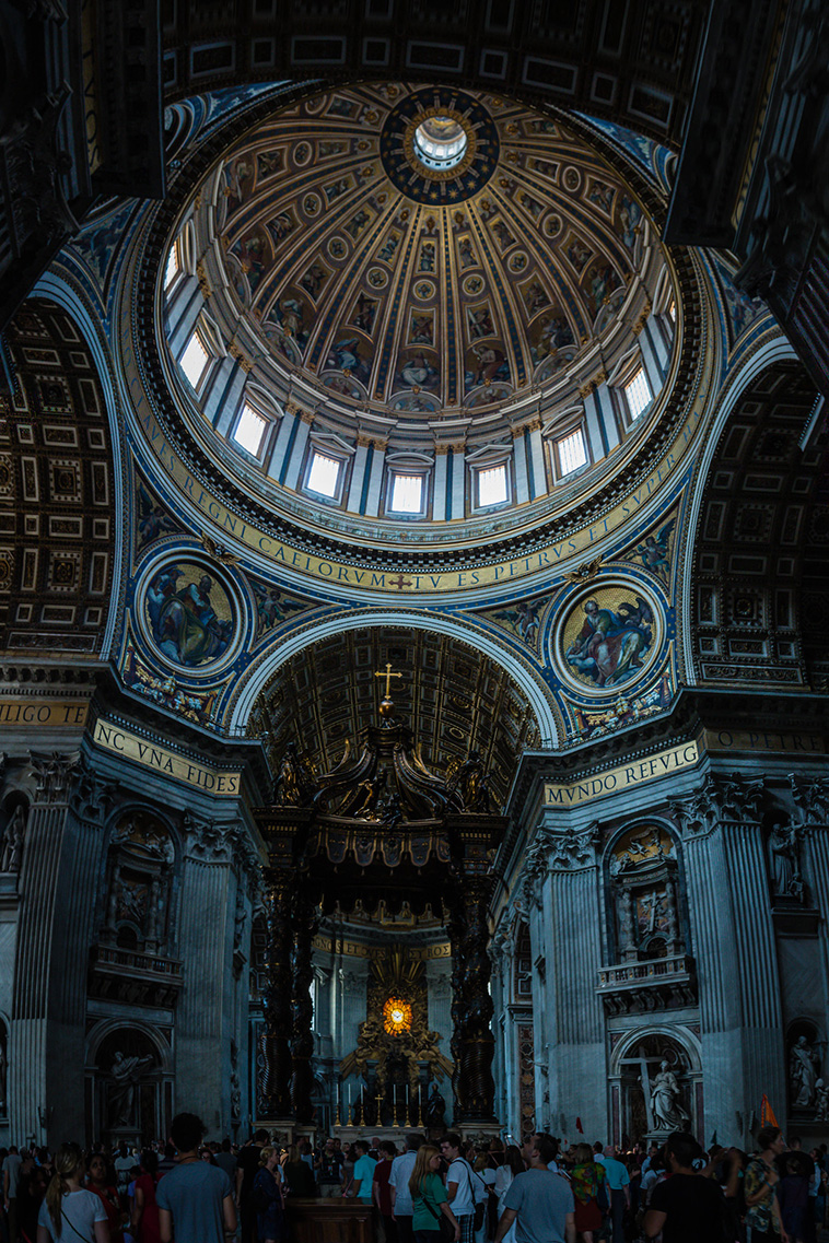 St. Peter's Basilica, baroque ceiling