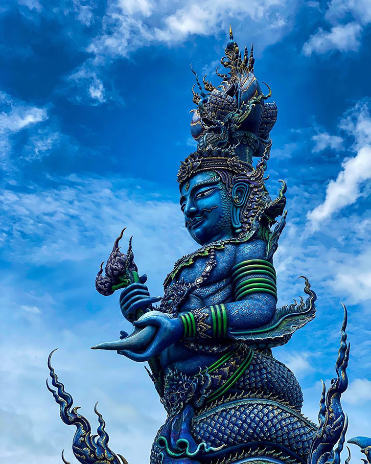 Sculpture form the Blue Temple