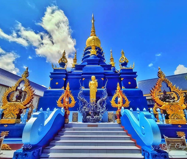 The Stupa of Wat Rong Seur Ten