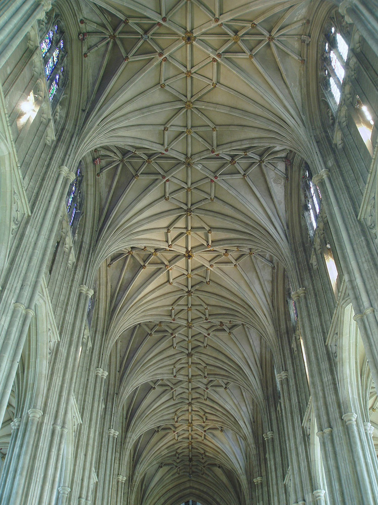 Canterbury Cathedral Perpendicular Vault