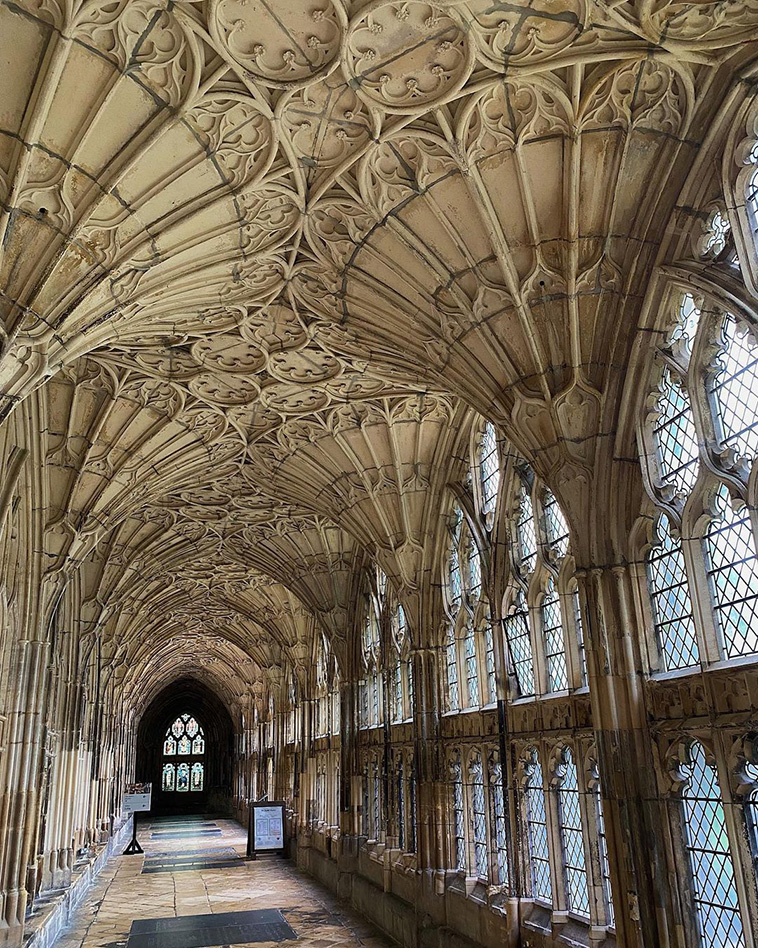 Gloucester Cathedral and its English Gothic Style Vaults