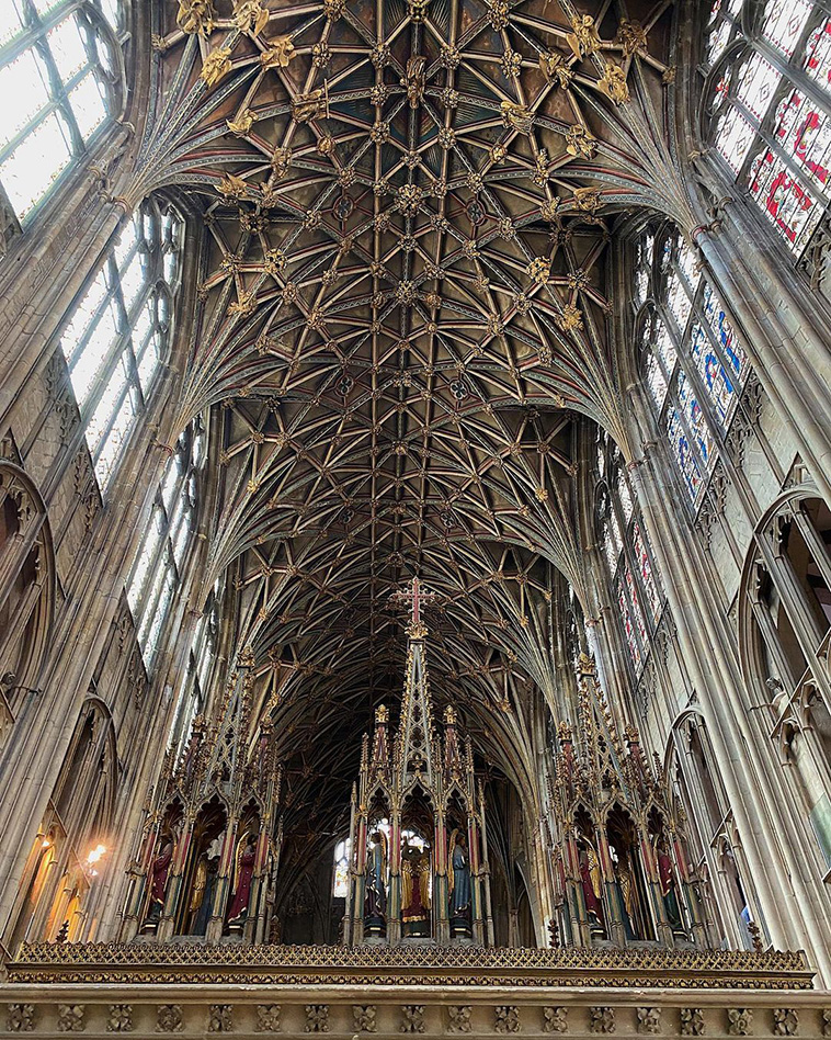 Gloucester Cathedral and its English Gothic Style Vaults