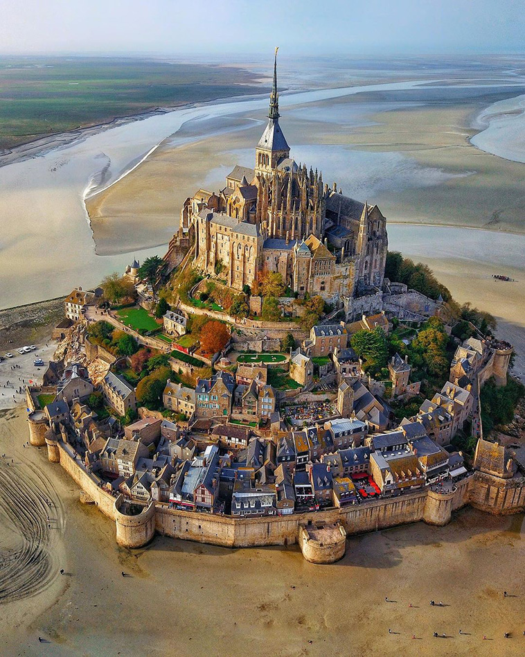 Mont-Saint Michael in Normandy, France