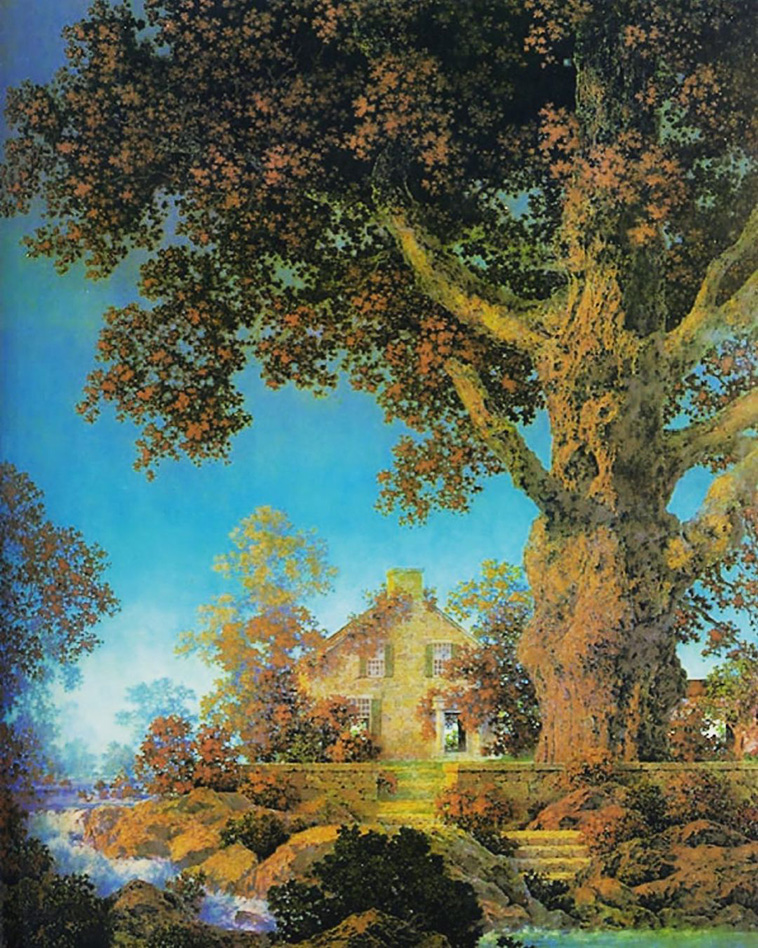 Morning Light by Maxfield Parrish