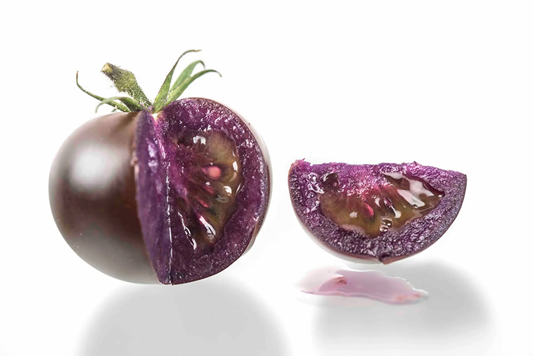 GM purple tomato
