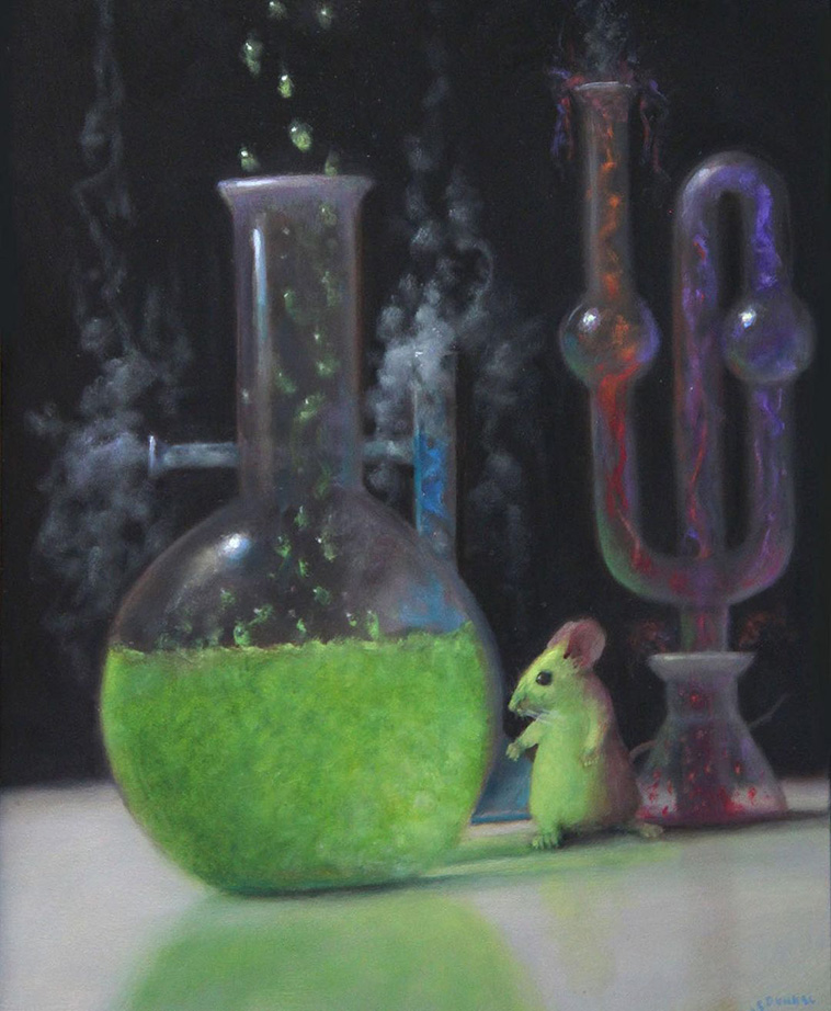 Stuart Dunkel mouse painting