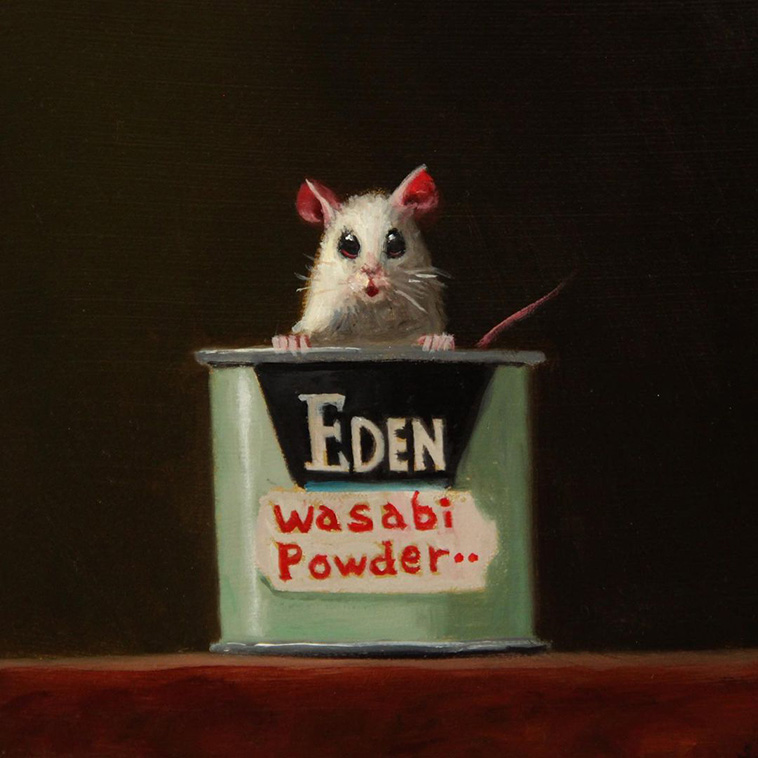 Stuart Dunkel mice painting