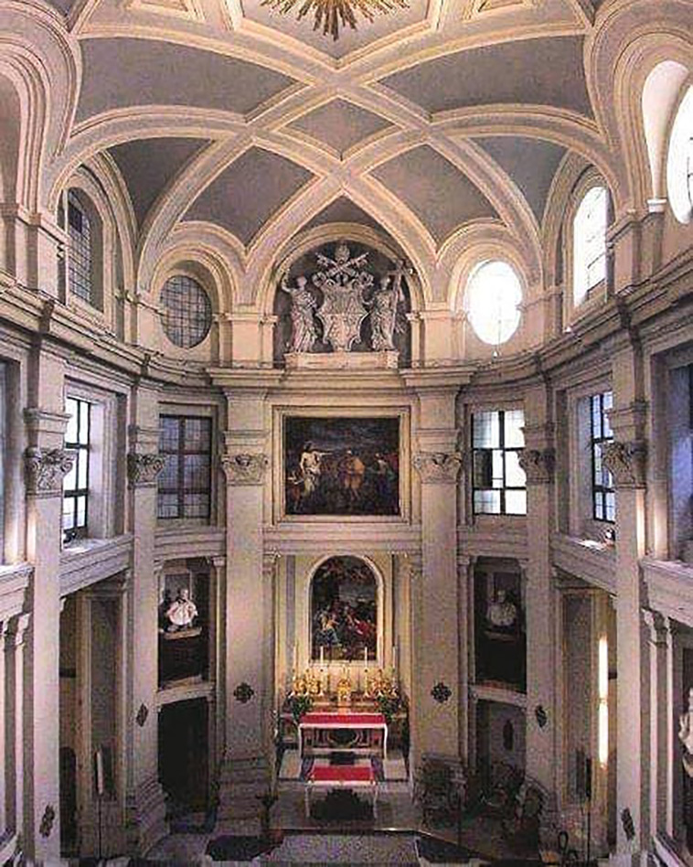 The Re Magi Chapel of the Propaganda Fide by Francesco Borromini 