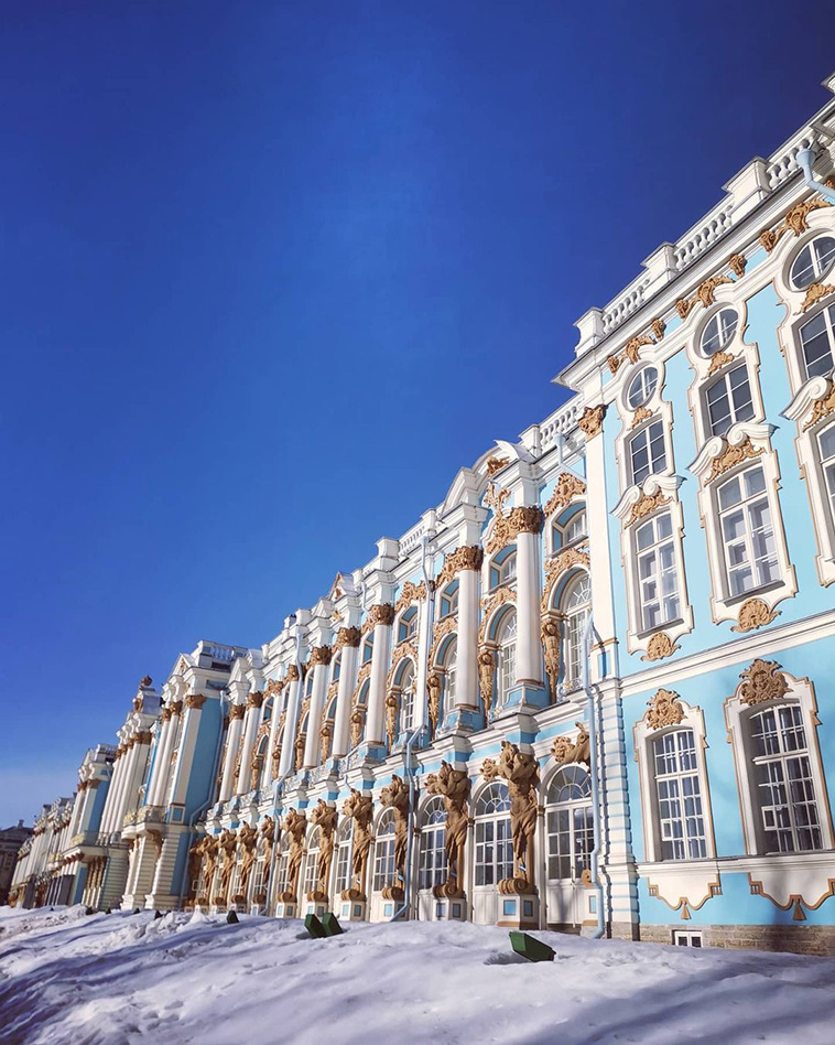 Rococo Style, Catherine Palace in Saint Petersburg