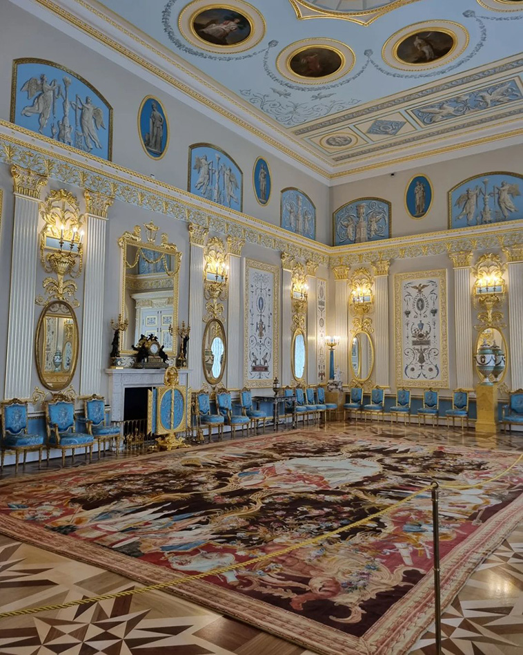 Rococo Style, Catherine Palace in Saint Petersburg