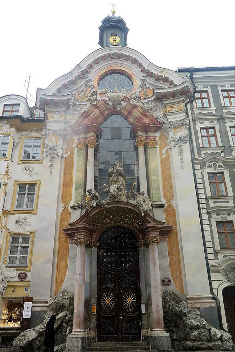 Asamkirche exterior by Egid Quirin Asam