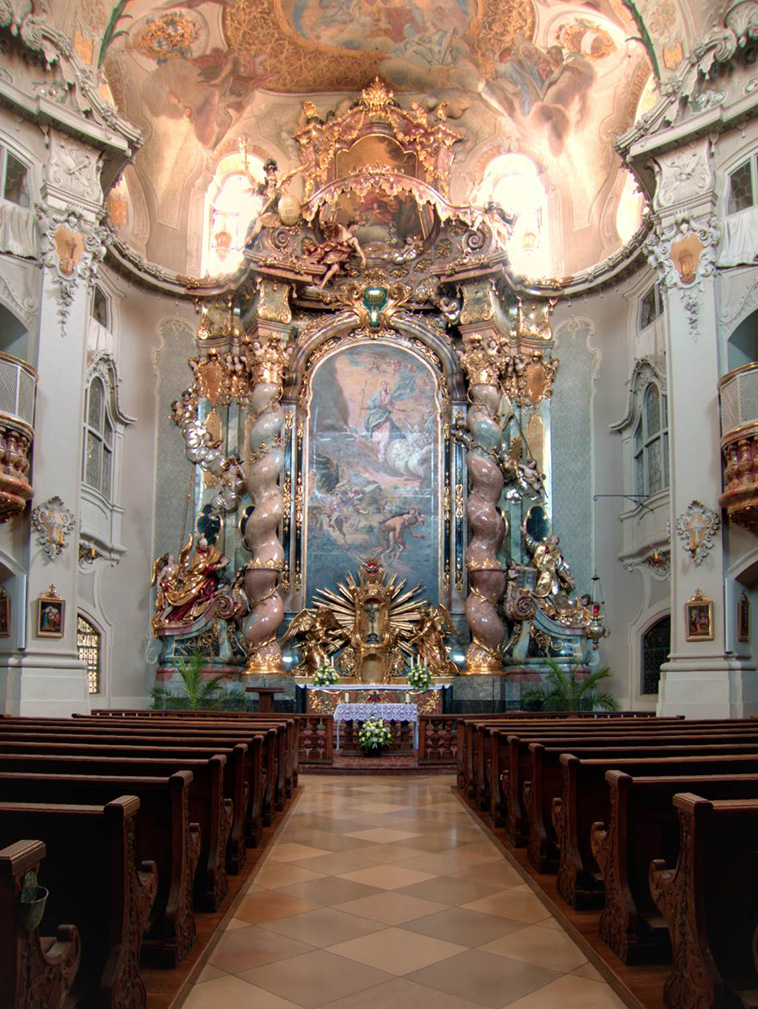 Ursuline church in Straubing