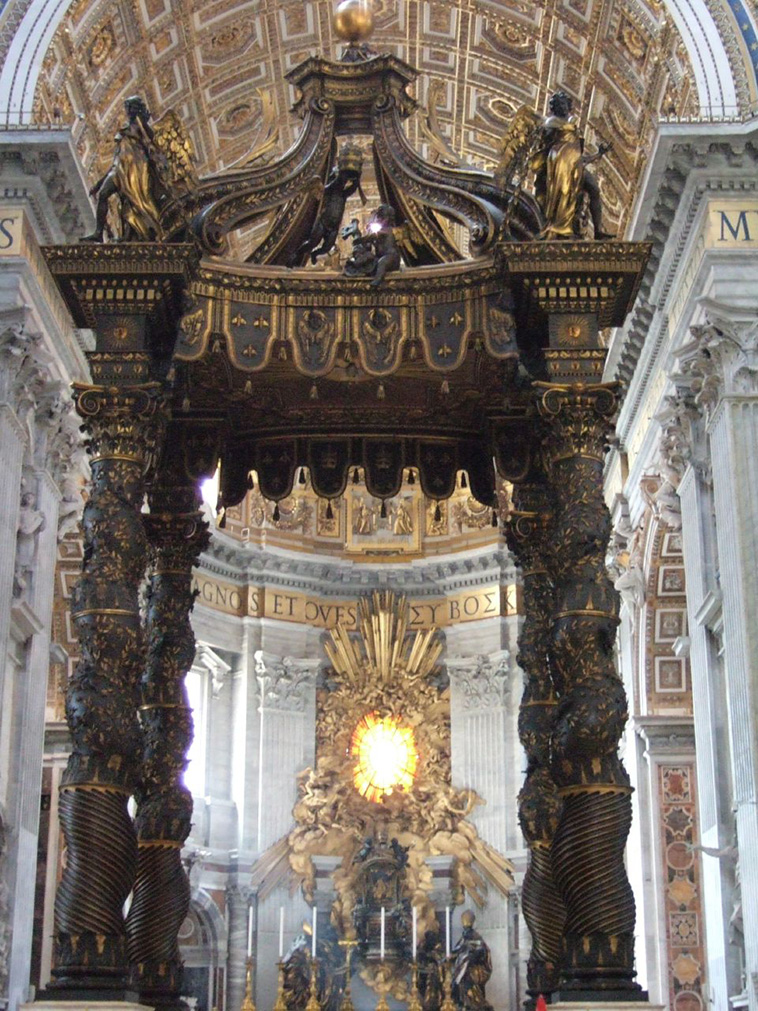 Bernini's baldachin