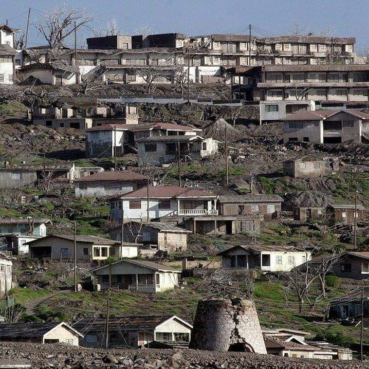 Plymouth Town, Montserrat- Ghost Towns