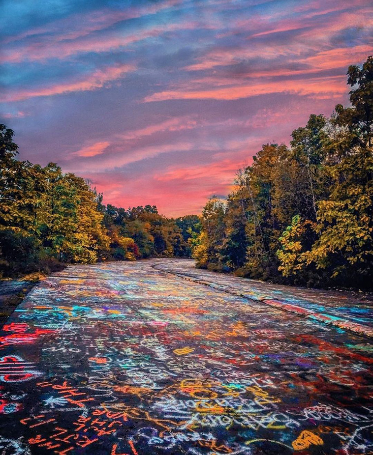 Centralia in Pennsylvania, Ghost Towns