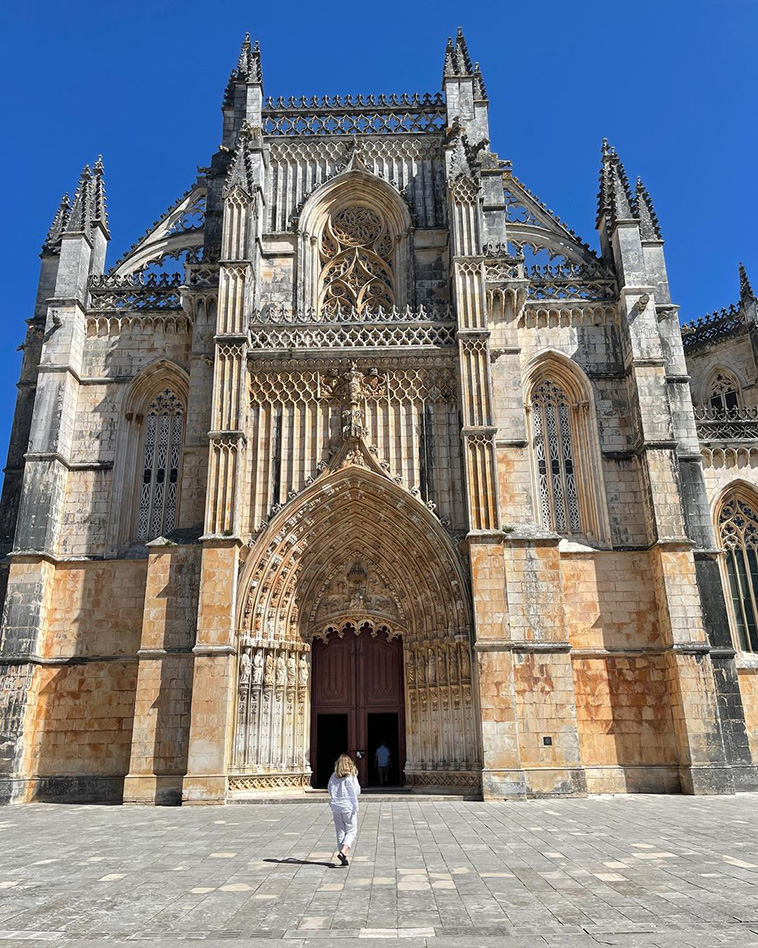 The Monastery of Batalha façade