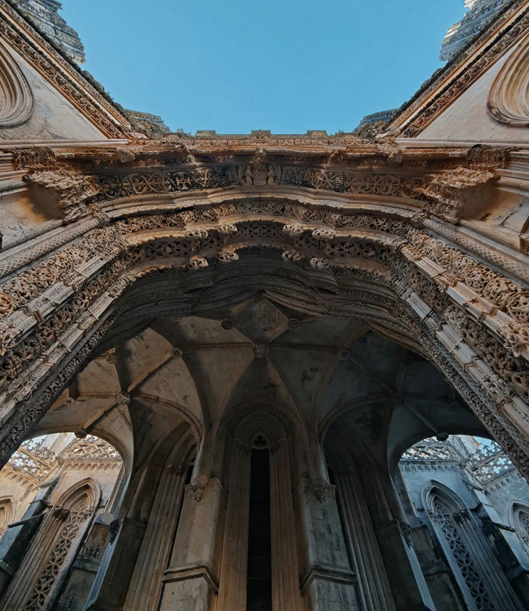 The Monastery of Batalha cloister